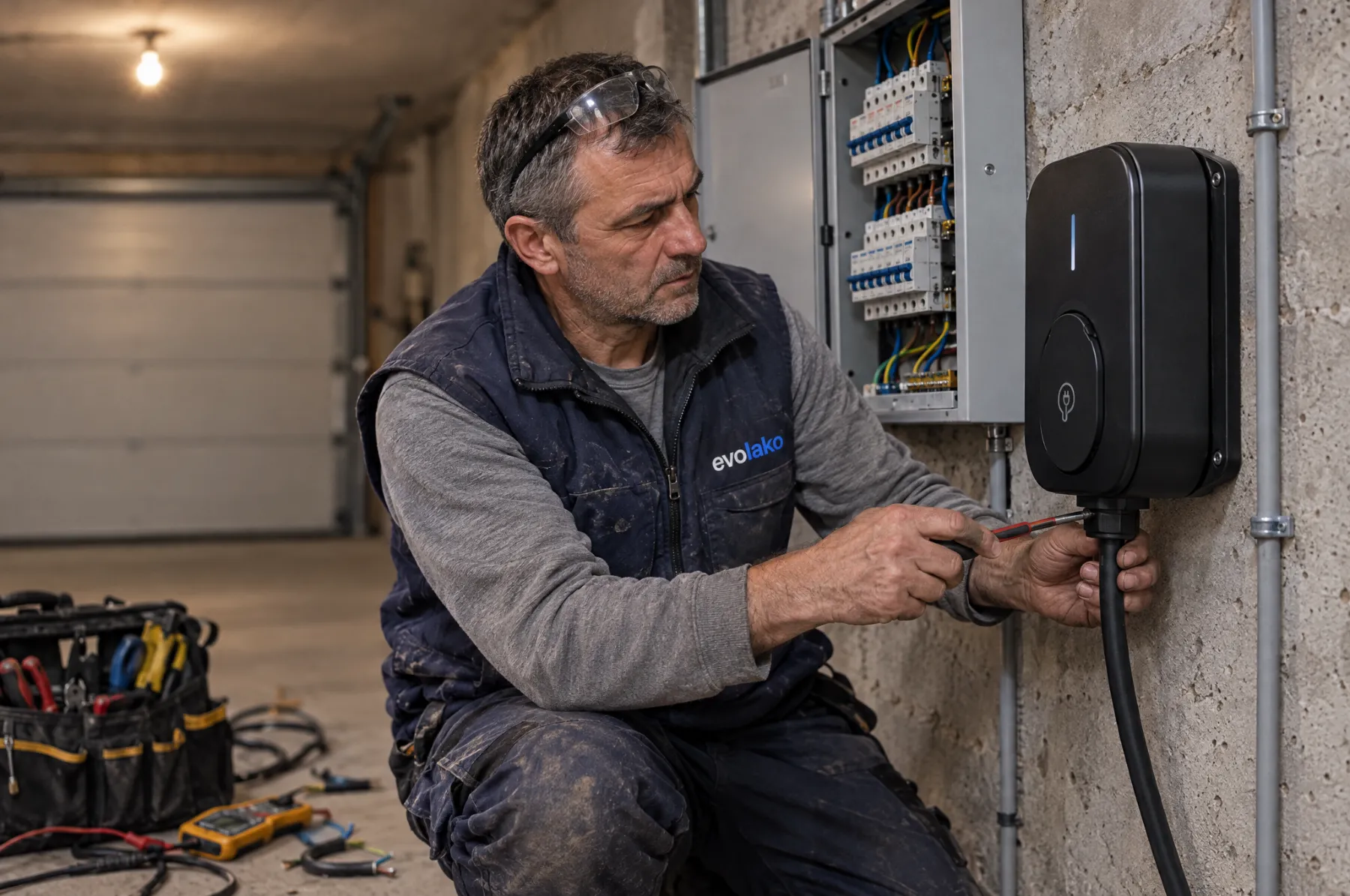 Charger installation